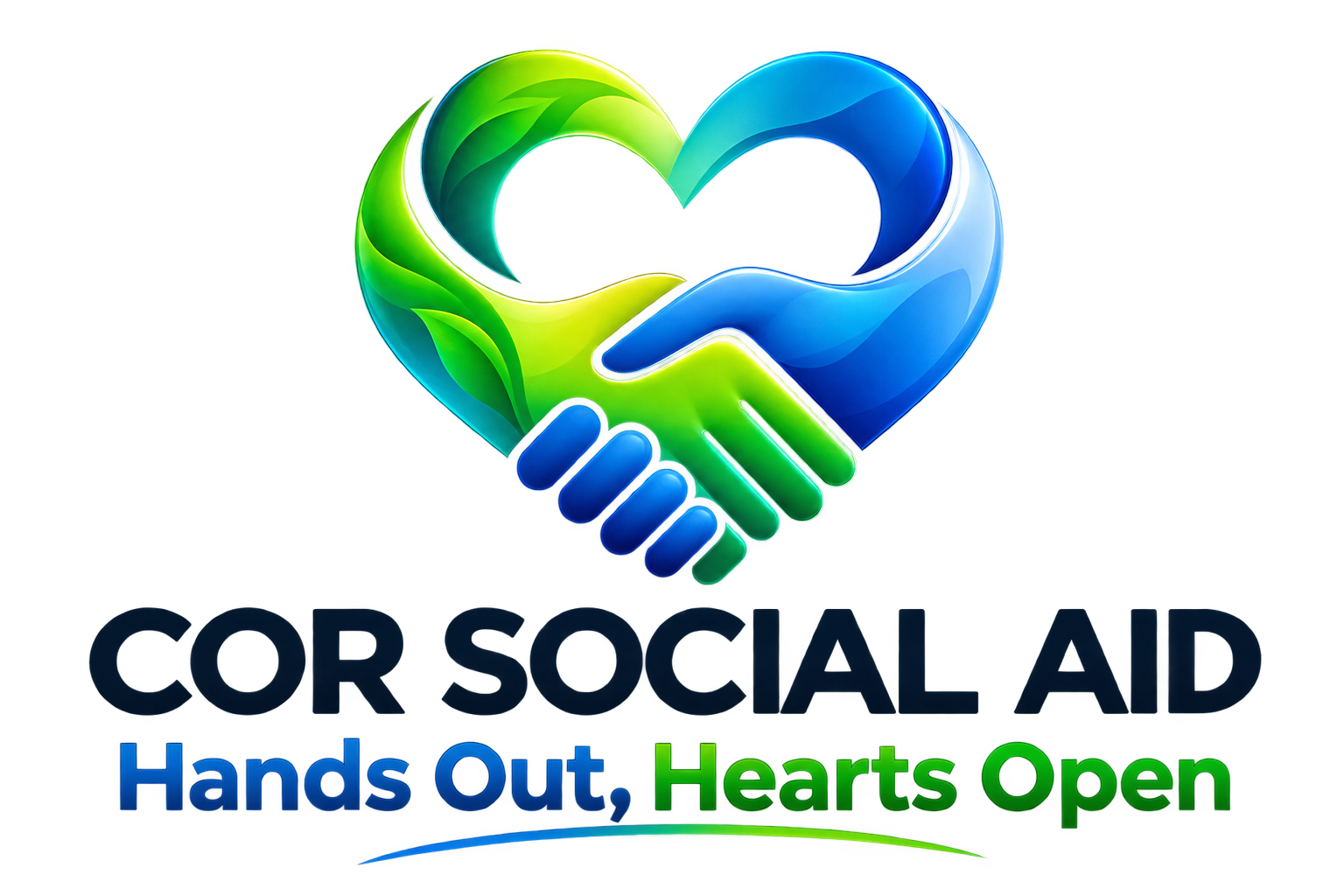 C.O.R Social Aid logo